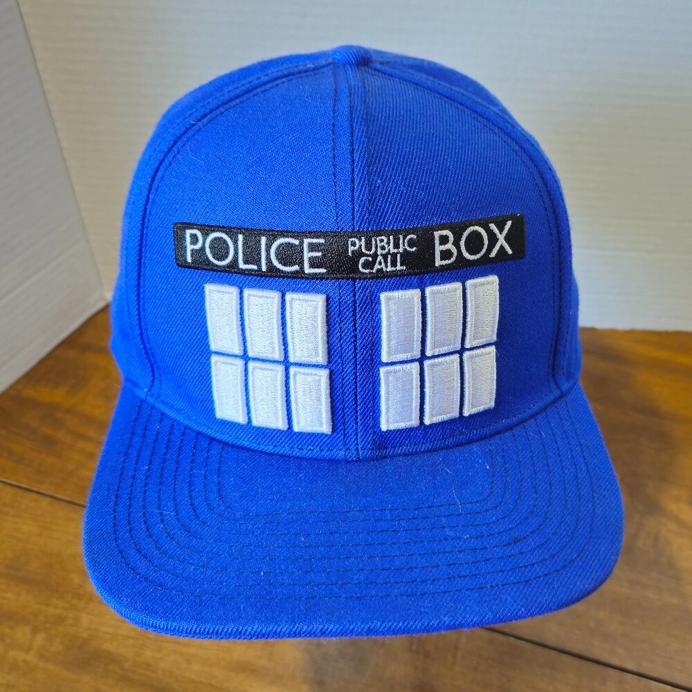 Dr Who Hat Cap Police Box Tardis